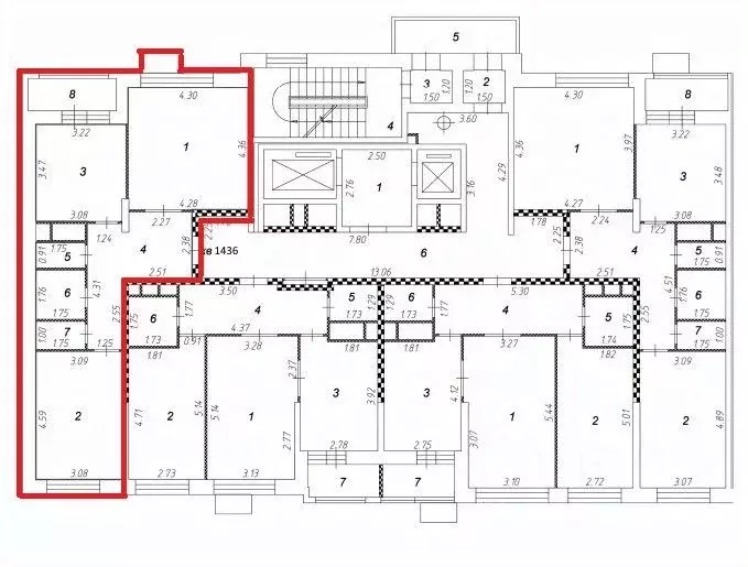 2-к кв. Москва 6-я Радиальная ул., 7/1к2 (61.9 м) - Фото 2