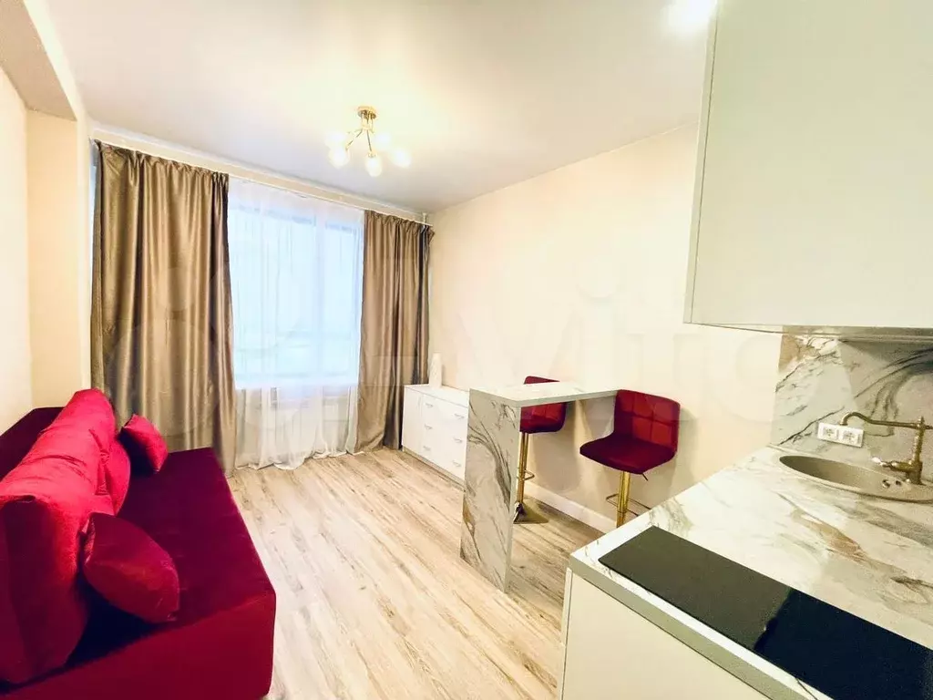 Апартаменты-студия, 25 м, 6/10 эт. - Фото 1