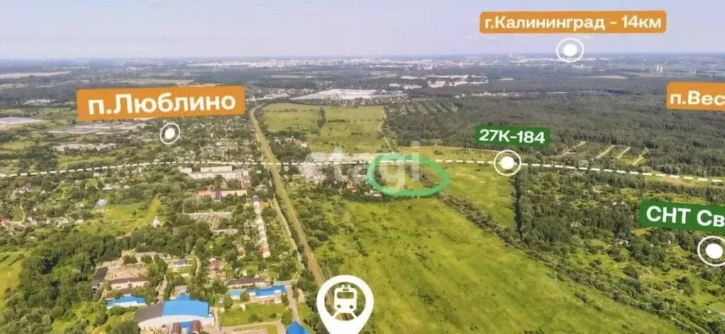 Участок в Калининградская область, Светловский городской округ, пос. ... - Фото 0