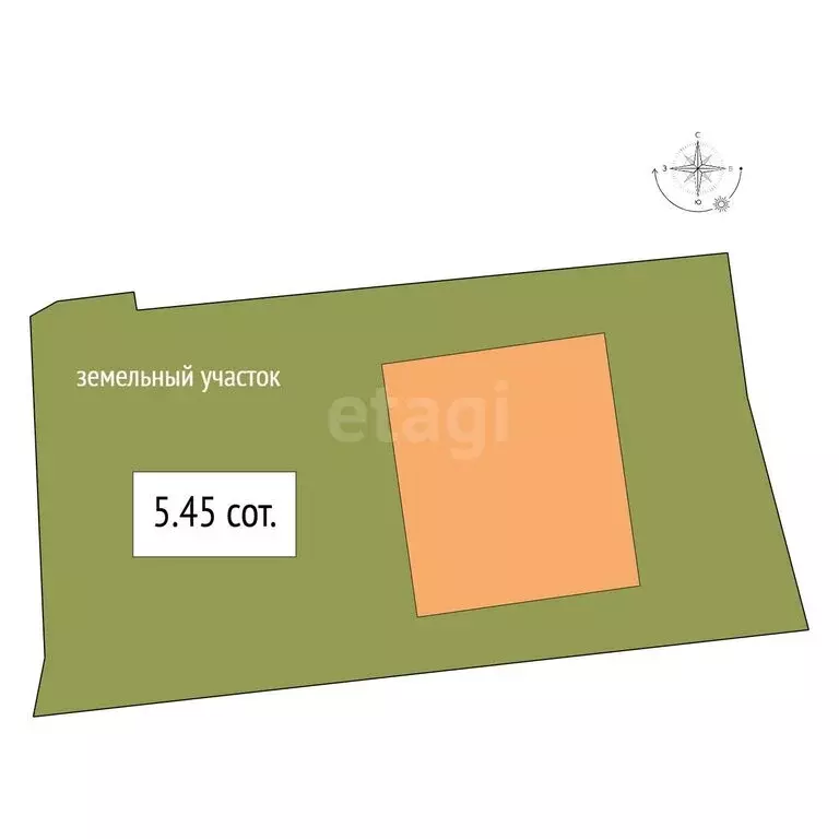 Дом в Искитим, Транспортная улица (57.5 м) - Фото 2