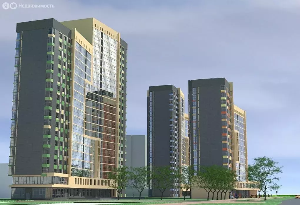2-комнатная квартира: Казань, улица Хусаина Мавлютова, 17Ек3 (62 м) - Фото 1