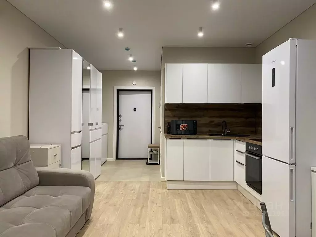 Студия Москва Новоостаповская ул., 20 (27.0 м) - Фото 2