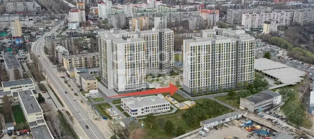 Студия Липецкая область, Липецк ул. Механизаторов (27.99 м) - Фото 1