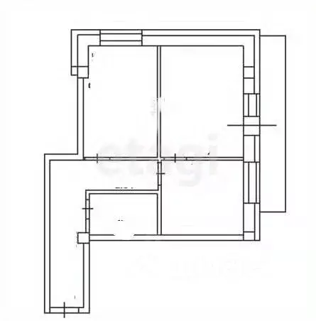 2-к кв. Алтайский край, Бийск ул. Михаила Митрофанова, 2/2 (43.8 м) - Фото 2