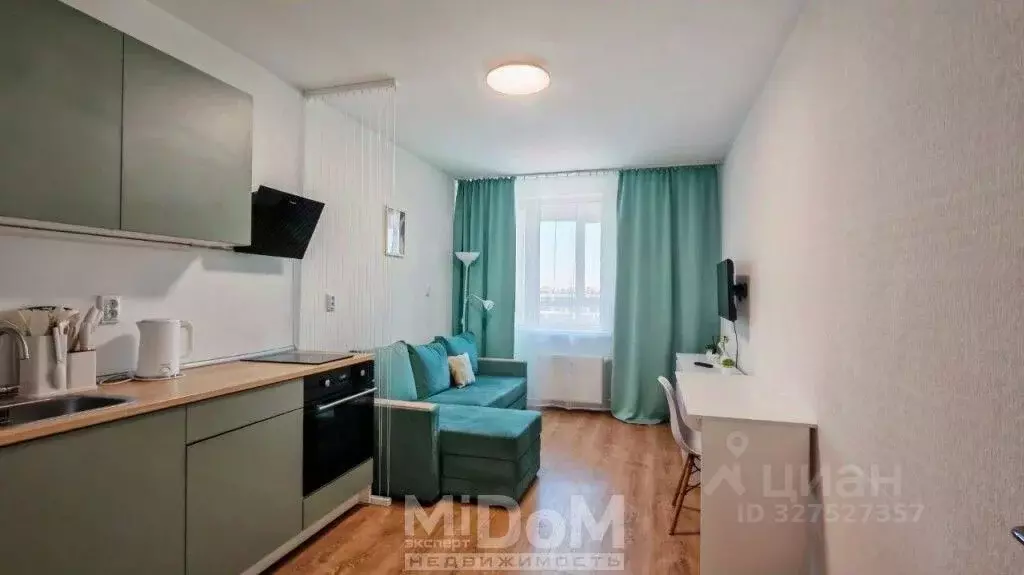 Студия Ленинградская область, Мурино Всеволожский район, ул. ... - Фото 2