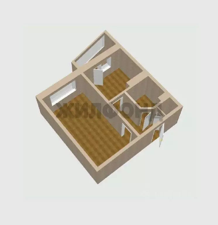 1-к кв. Алтайский край, Барнаул ул. Беляева, 21 (35.2 м) - Фото 0