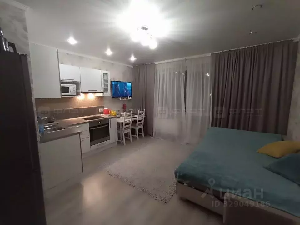 1-к кв. Татарстан, Казань ул. Максимова, 37Б (30.1 м) - Фото 1