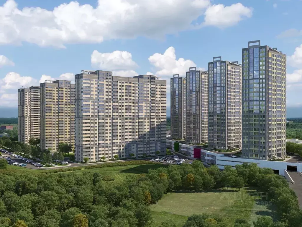 1-к кв. Краснодарский край, Краснодар ул. Имени В.Н. Мачуги, 166к2 ... - Фото 1