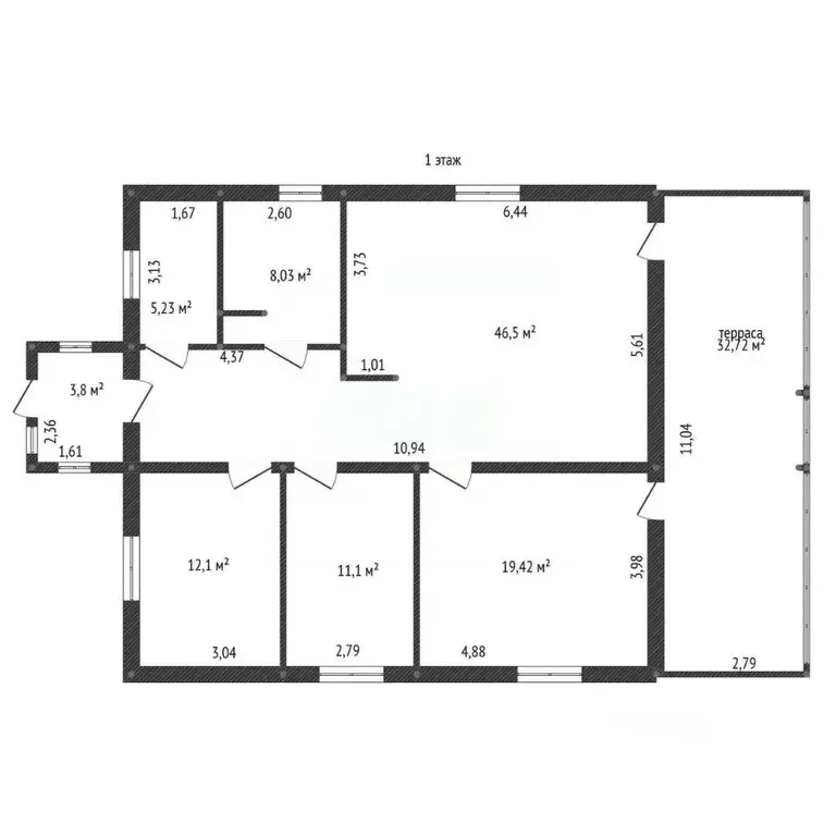 Дом в Башкортостан, Уфа городской округ, с. Нагаево ул. Багровая (209 ... - Фото 2
