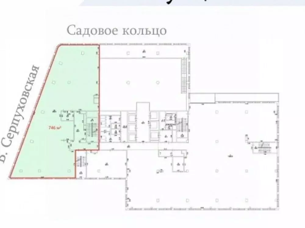 Офис в Москва Валовая ул., 35 (746 м) - Фото 2