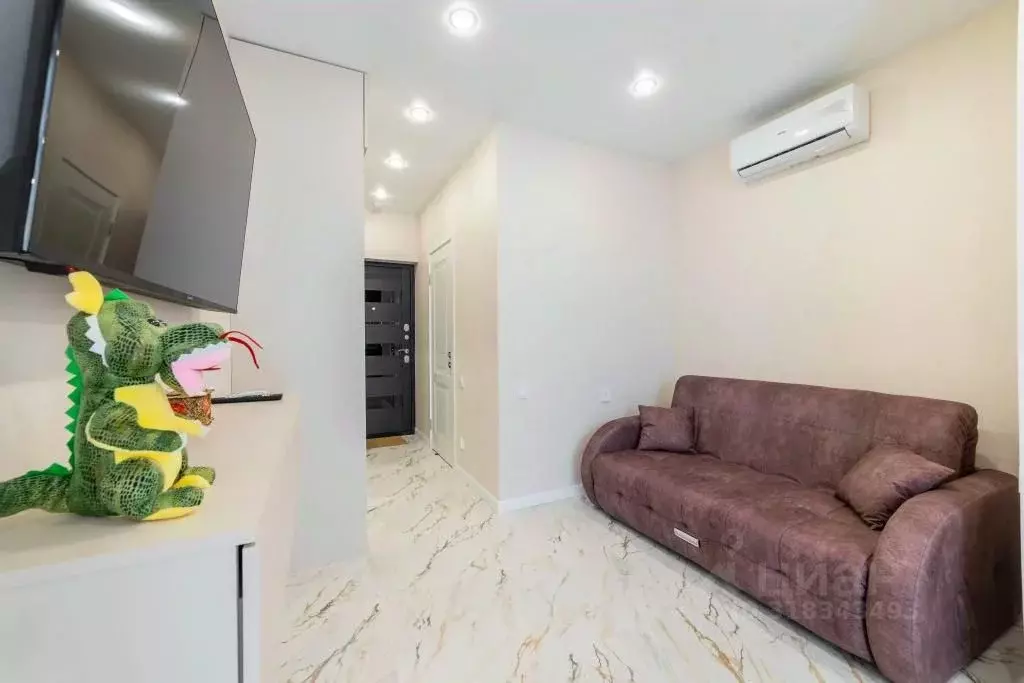 1-к кв. Краснодарский край, Сочи Бытха мкр, ул. Ясногорская, 16/8к2 ... - Фото 1