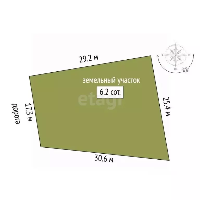 Участок в Ростовская область, Мясниковский район, Краснокрымское ... - Фото 2