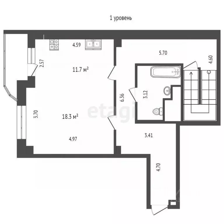 3-к кв. Ханты-Мансийский АО, Сургут ул. Чехова, 12 (153.1 м) - Фото 1