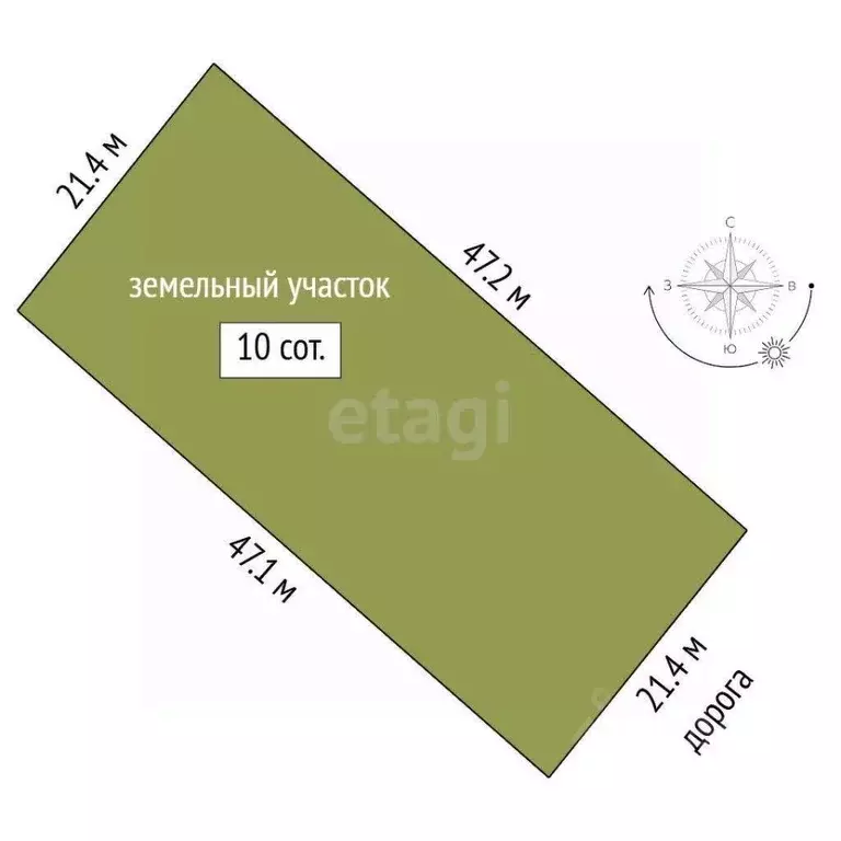 Участок в Тюменская область, Ялуторовский муниципальный округ, СО ... - Фото 2