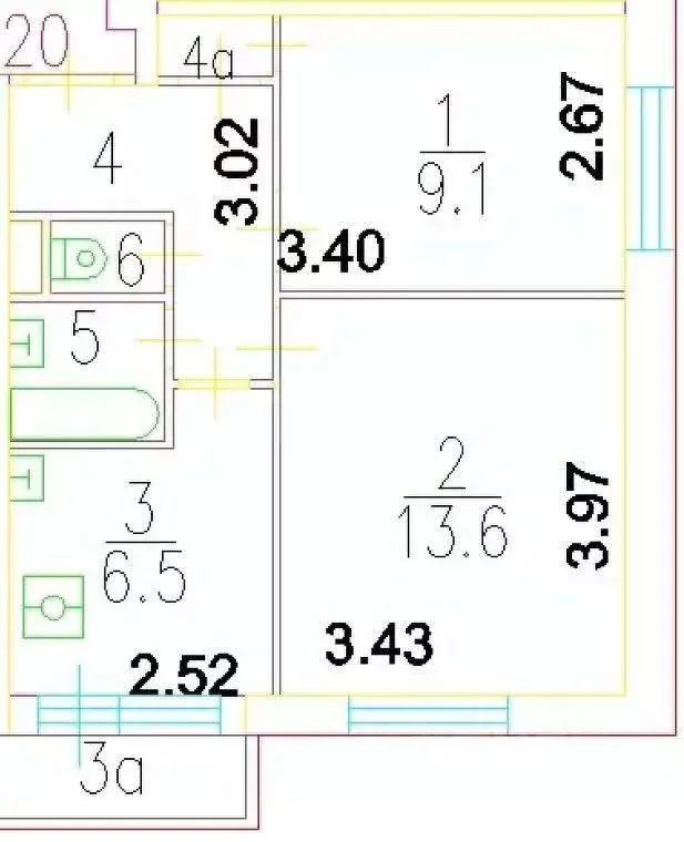 2-к кв. Москва 2-я Новоостанкинская ул., 25 (37.9 м) - Фото 0