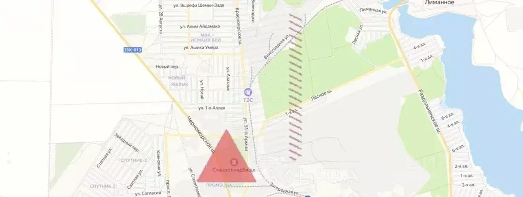 Участок в Крым, Евпатория Исмаил-Бей мкр, ул. Хаджи Девлет Гирея (5.2 ... - Фото 1