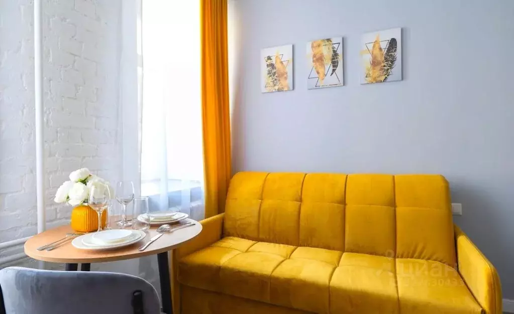 Студия Москва ул. Красина, 7С4 (15.5 м) - Фото 2