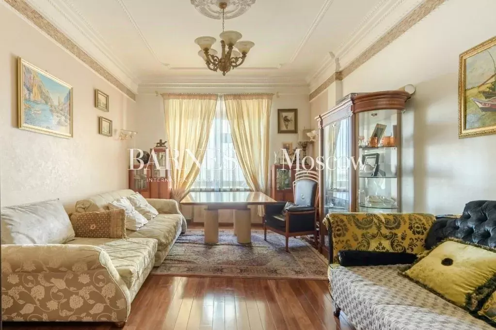 3-к кв. Москва Смоленская наб., 2А (103.0 м) - Фото 1