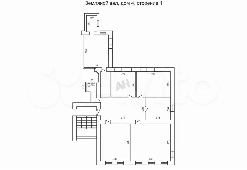 Аренда офиса 171.8 м2 м. Курская в цао в - Фото 0