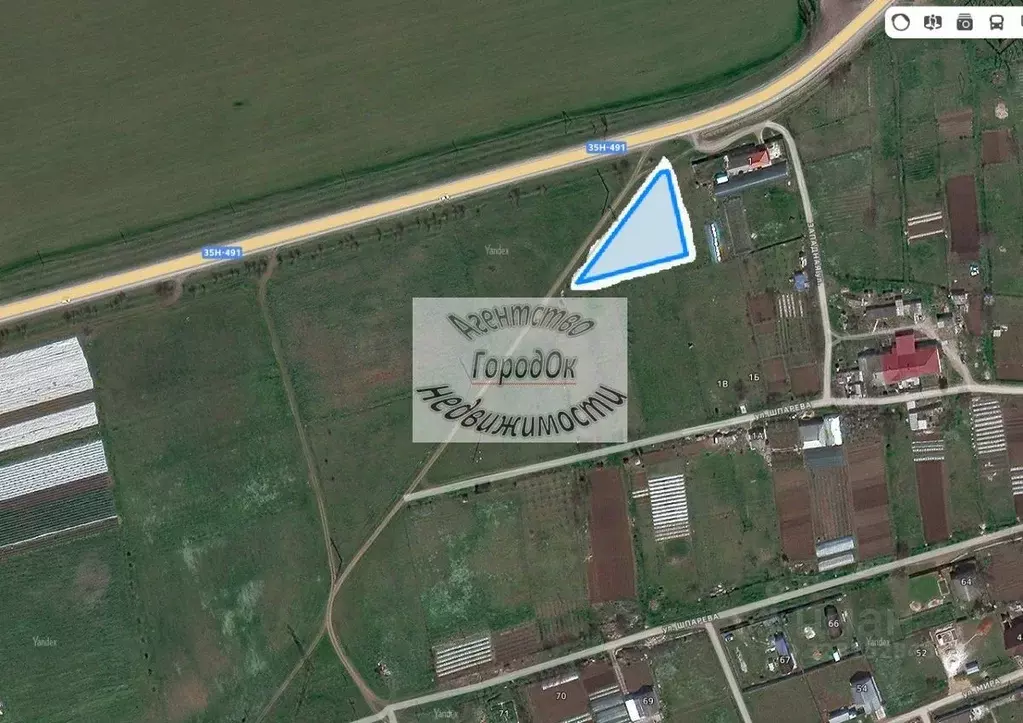 Участок в Крым, Сакский район, Ореховское с/пос, с. Червоное  (19.38 ... - Фото 1