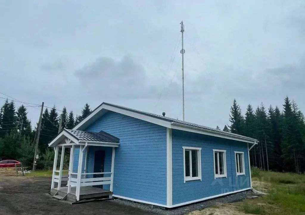 Дом в Карелия, Прионежский район, пос. Деревянка Нагорная ул., 12 (91 ... - Фото 1