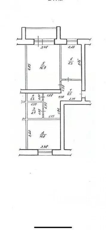 2-к кв. Башкортостан, Салават ул. Губкина, 22 (50.7 м) - Фото 1