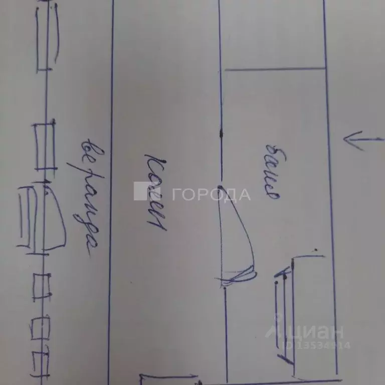 Дом в Алтайский край, Барнаул Саратовская ул., 23А (40 м) - Фото 1
