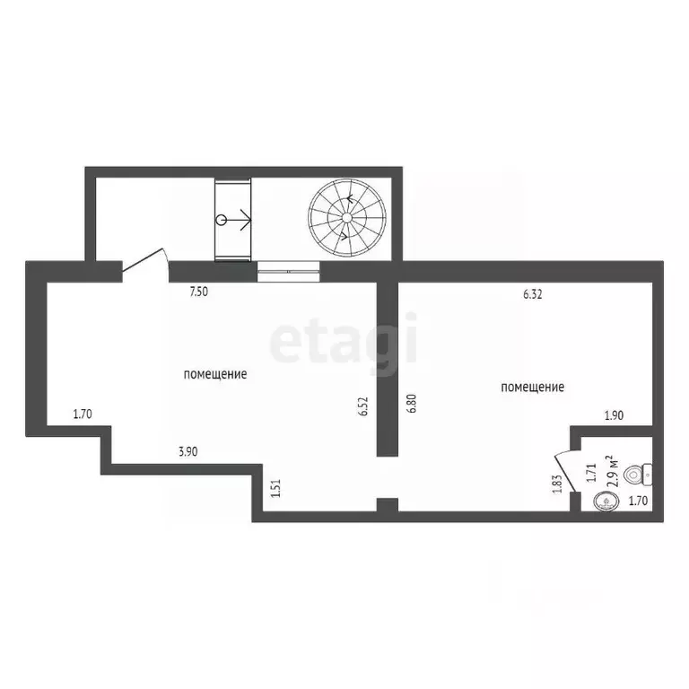 Помещение свободного назначения в Тюменская область, Тюмень ул. Щорса, ... - Фото 2