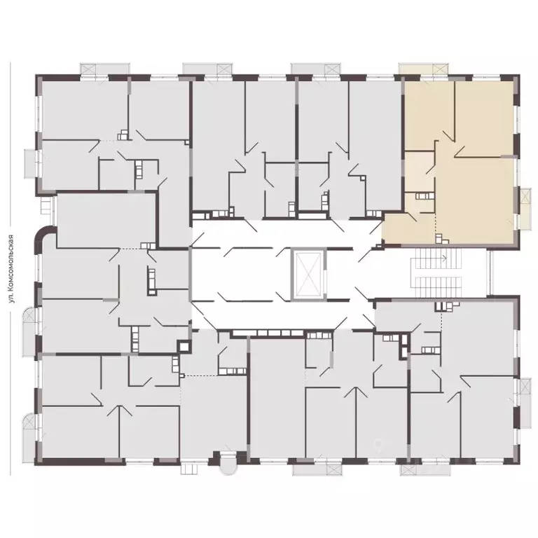 2-к кв. Нижегородская область, Нижний Новгород Соцгород жилрайон, 1-й ... - Фото 2