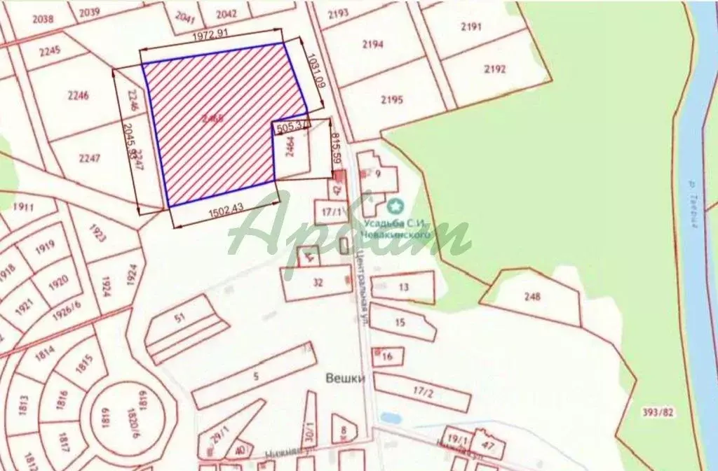 Участок в Тверская область, Спировский муниципальный округ, д. Вешки ... - Фото 2