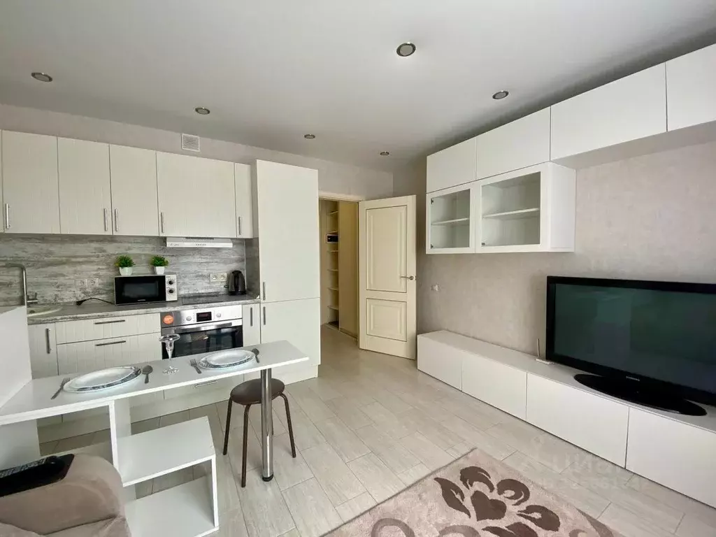 Студия Московская область, Домодедово Южный мкр, ул. Курыжова, 14 ... - Фото 2