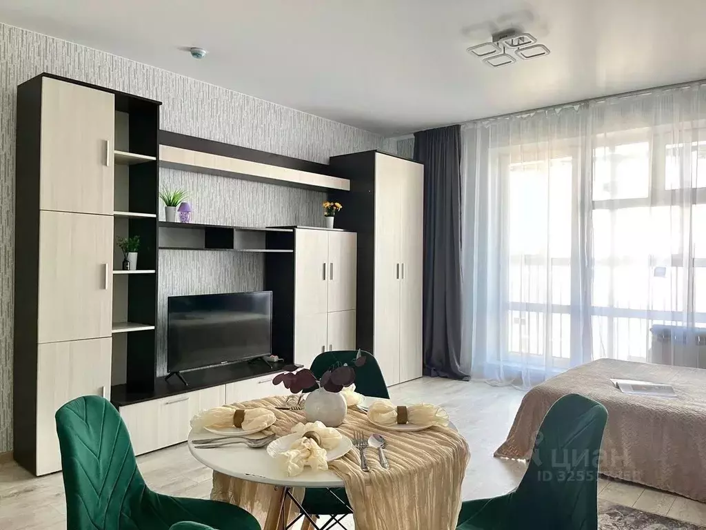 Студия Красноярский край, Красноярск Аральская ул., 47 (29.0 м) - Фото 1