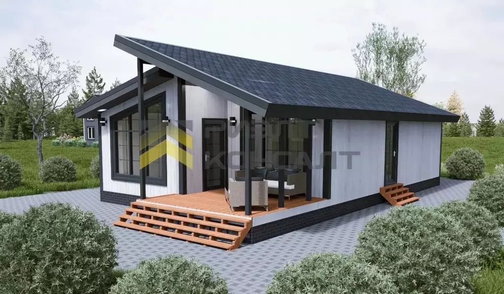 Дом в Омская область, Омский район муниципальный округ, Садовод-1 СНТ ... - Фото 1