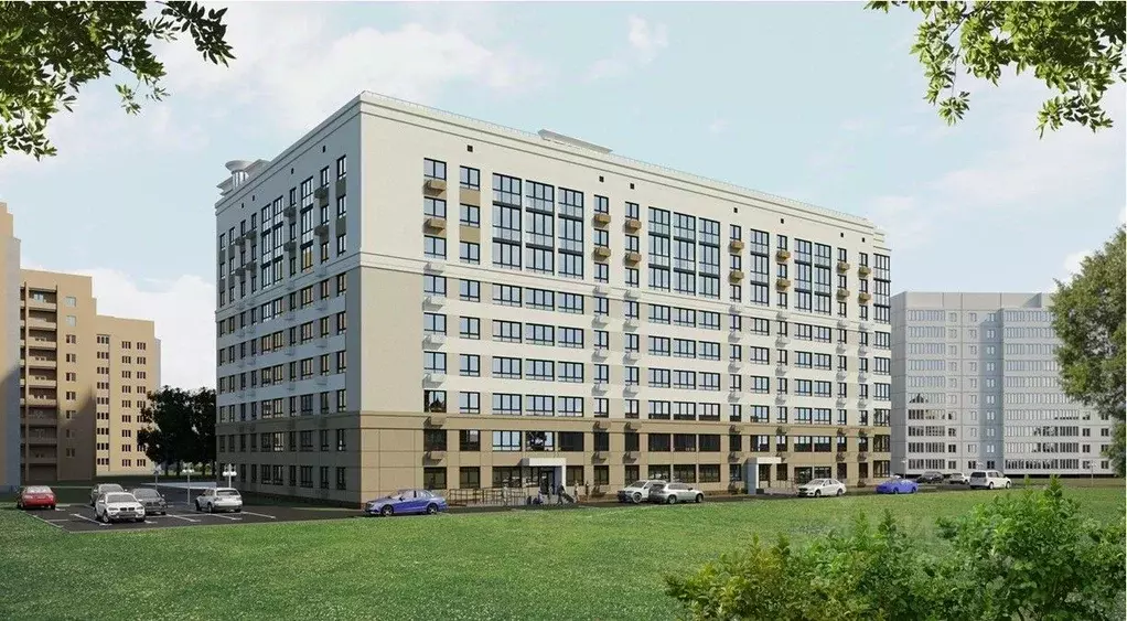 2-к кв. Мордовия, Саранск Химмаш жилрайон, 4-й мкр,  (66.4 м) - Фото 1