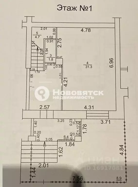4-к кв. Кировская область, Киров ул. Старославянская, 2 (105.0 м) - Фото 1