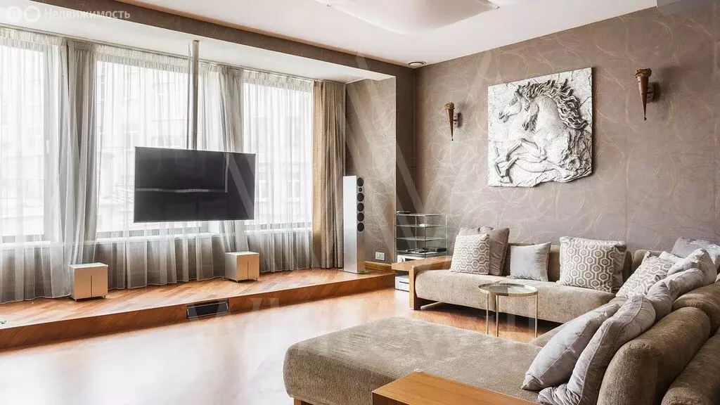 5-комнатная квартира: Москва, улица Плющиха, 22 (260 м) - Фото 1