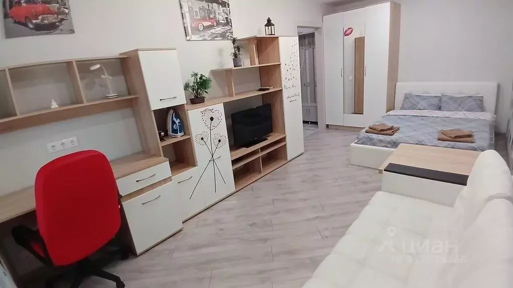 1-к кв. Курская область, Курск Ямская ул., 2 (34.0 м) - Фото 1