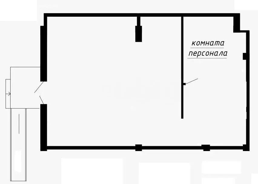 Помещение свободного назначения (87 м) - Фото 1