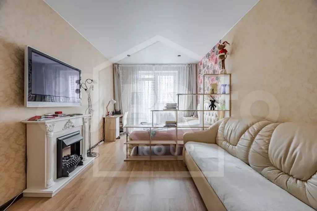 1-к. квартира, 40 м, 2/17 эт. - Фото 1