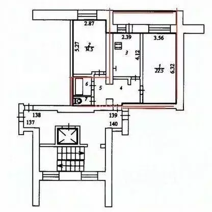 Комната Калужская область, Калуга ул. Калужского Ополчения, 3 (60.0 м) - Фото 1