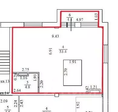 Свободной планировки кв. Смоленская область, Вязьма Красноармейское ... - Фото 2
