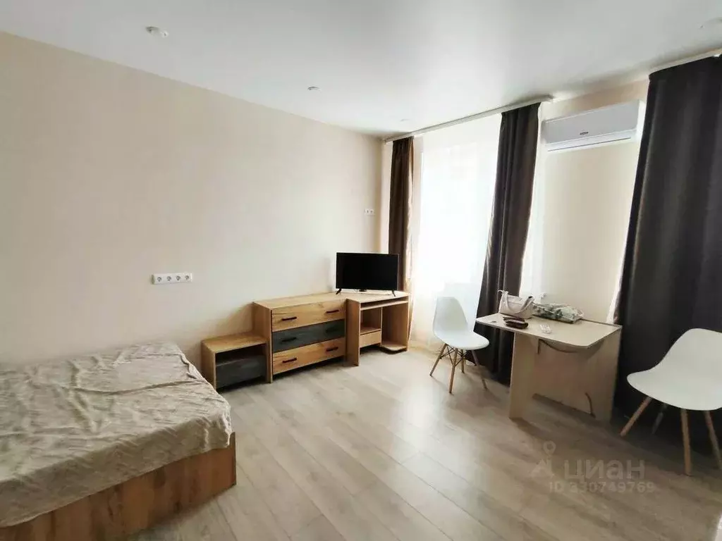 Студия Краснодарский край, Краснодар ул. Домбайская, 55к4 (30.0 м) - Фото 1