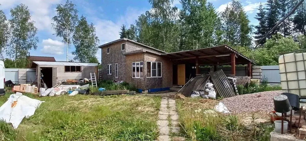Дом в Ленинградская область, Лужский район, Мшинское с/пос, Мшинская ... - Фото 1