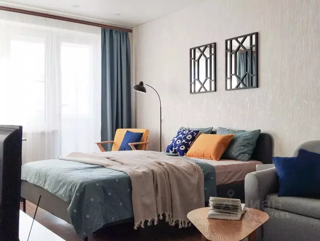 1-к кв. Тульская область, Тула ул. Степанова, 33 (36.0 м) - Фото 0
