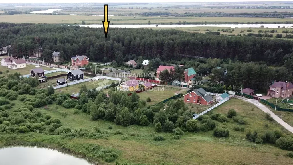 Участок в Рязанская область, Рязанский район, Дубровическое с/пос, с. ... - Фото 1