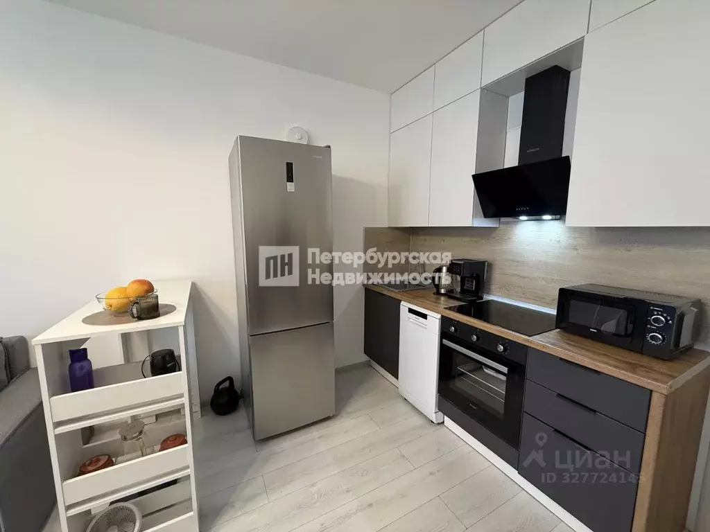 Студия Санкт-Петербург аллея Арцеуловская, 19 (24.6 м) - Фото 2