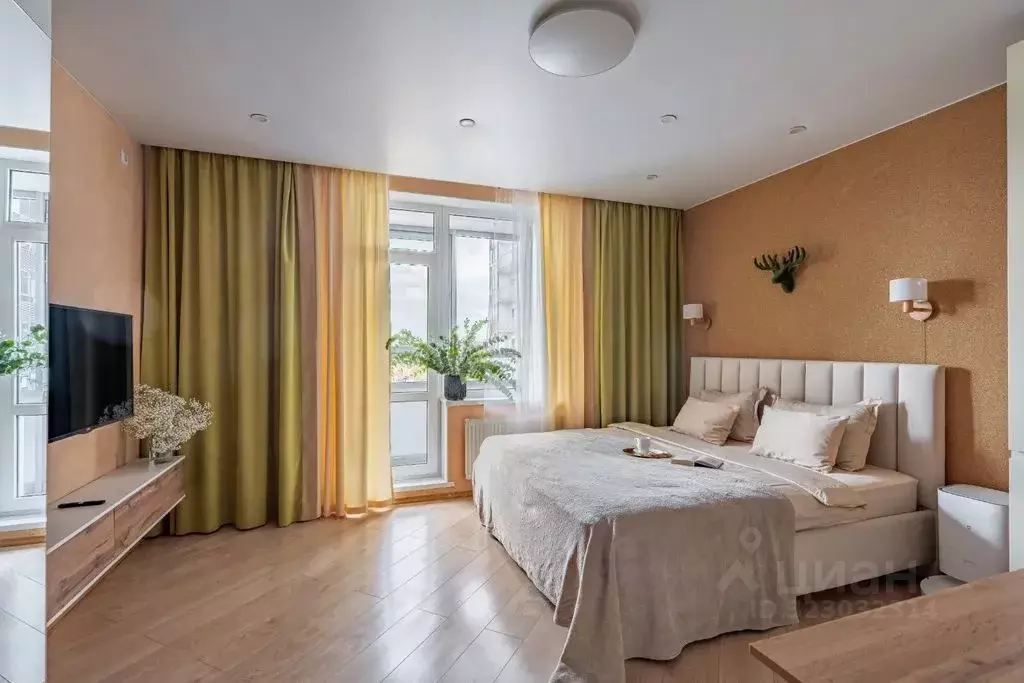 Студия Санкт-Петербург ул. Обручевых, 5 (30.0 м) - Фото 1