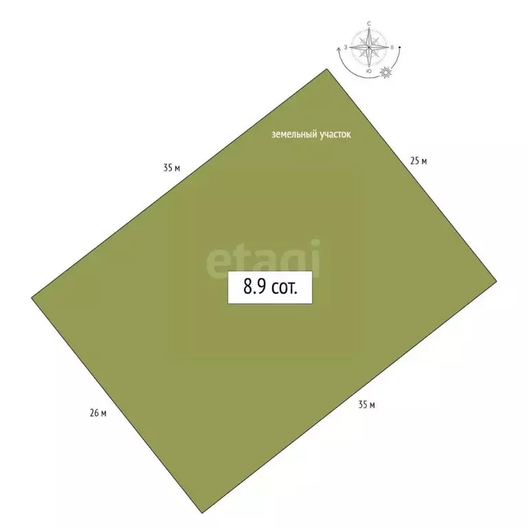 Участок в Алтайский край, Алтайский район, Жемчужина Алтая ДНТ  (8.9 ... - Фото 1