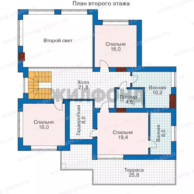 Дом в село Андреевка, Родная улица (320 м) - Фото 1