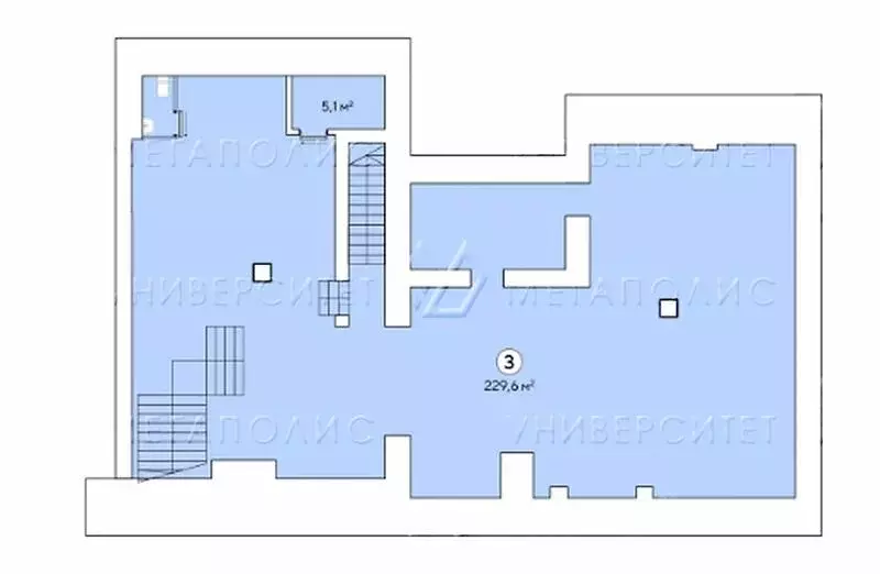 Помещение свободного назначения (259 м) - Фото 1